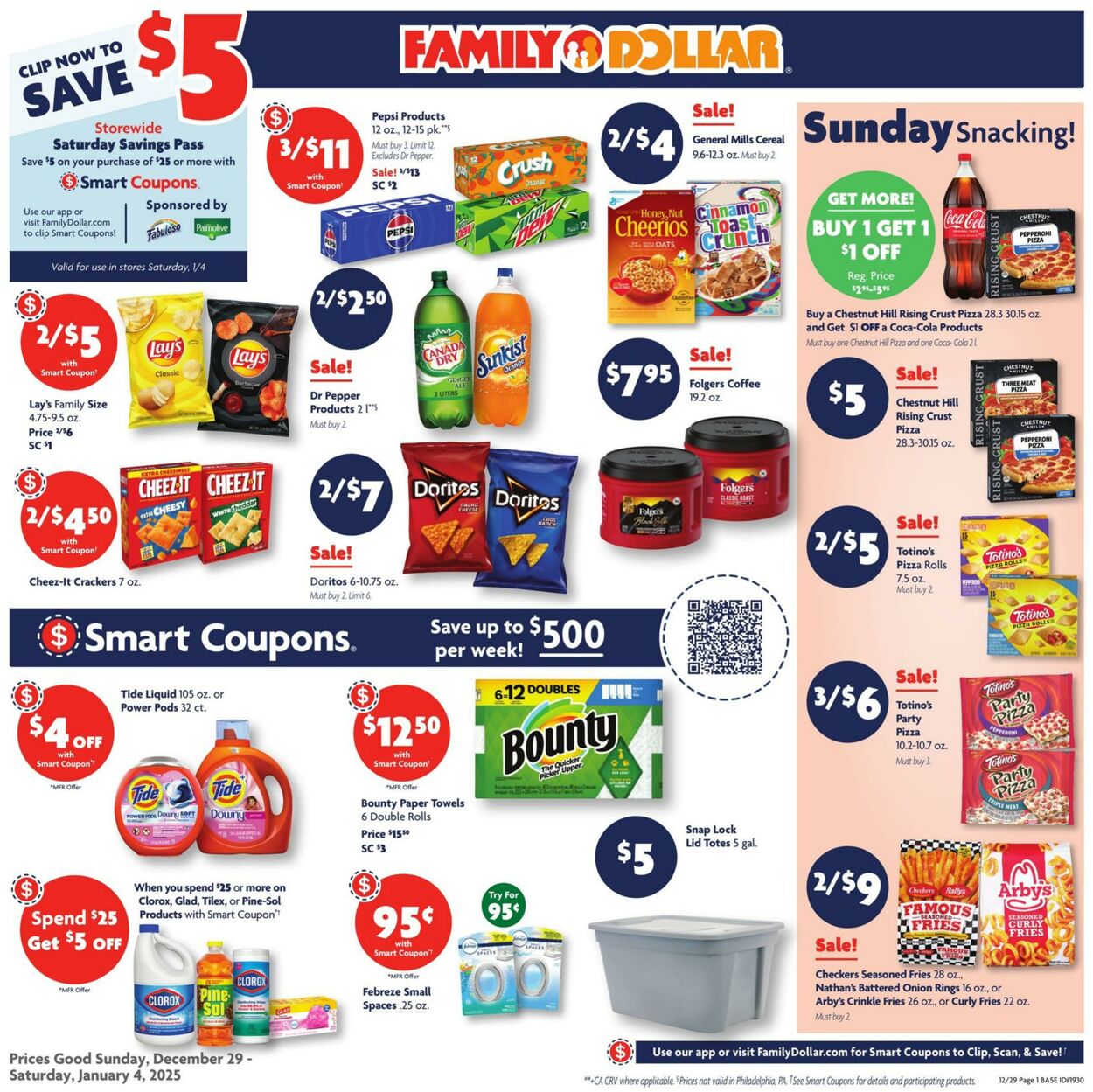 Catalogue Family Dollar from 12/29/2024