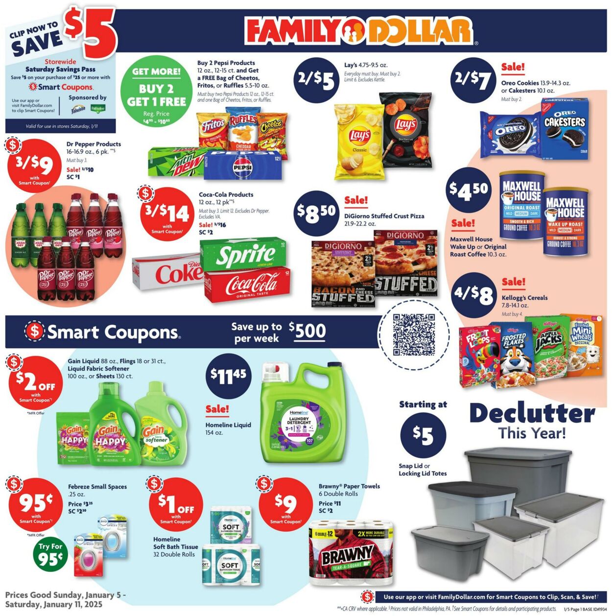 Catalogue Family Dollar from 01/05/2025