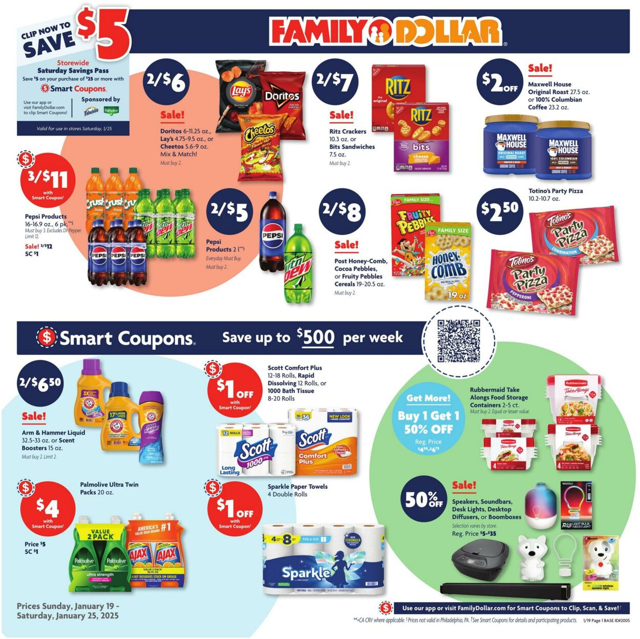 Catalogue Family Dollar from 01/19/2025