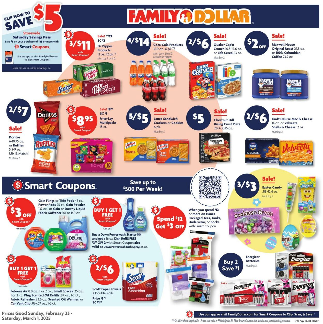 Catalogue Family Dollar from 02/23/2025