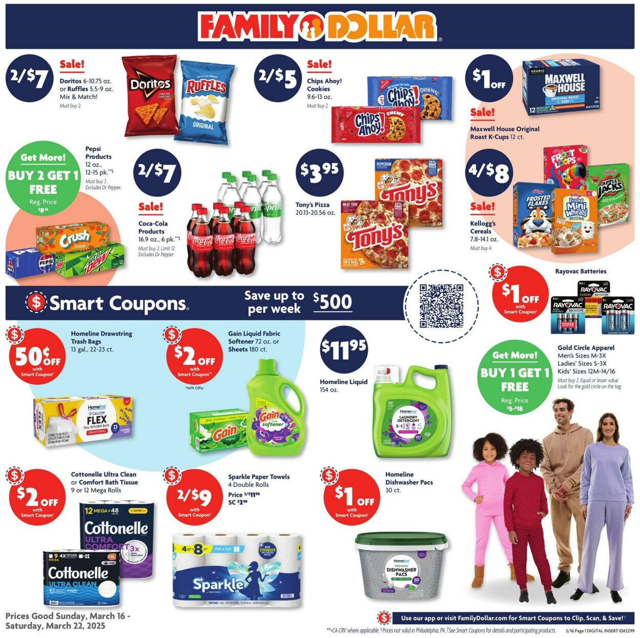 Catalogue Family Dollar from 03/16/2025