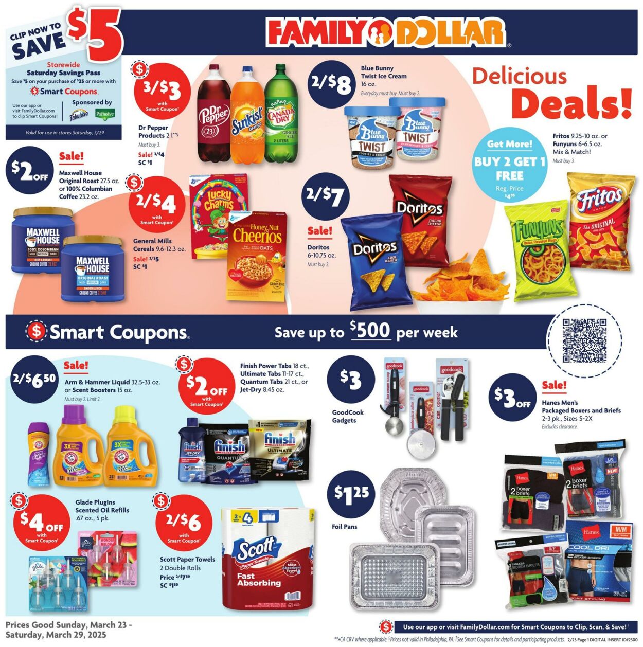 Catalogue Family Dollar from 03/23/2025