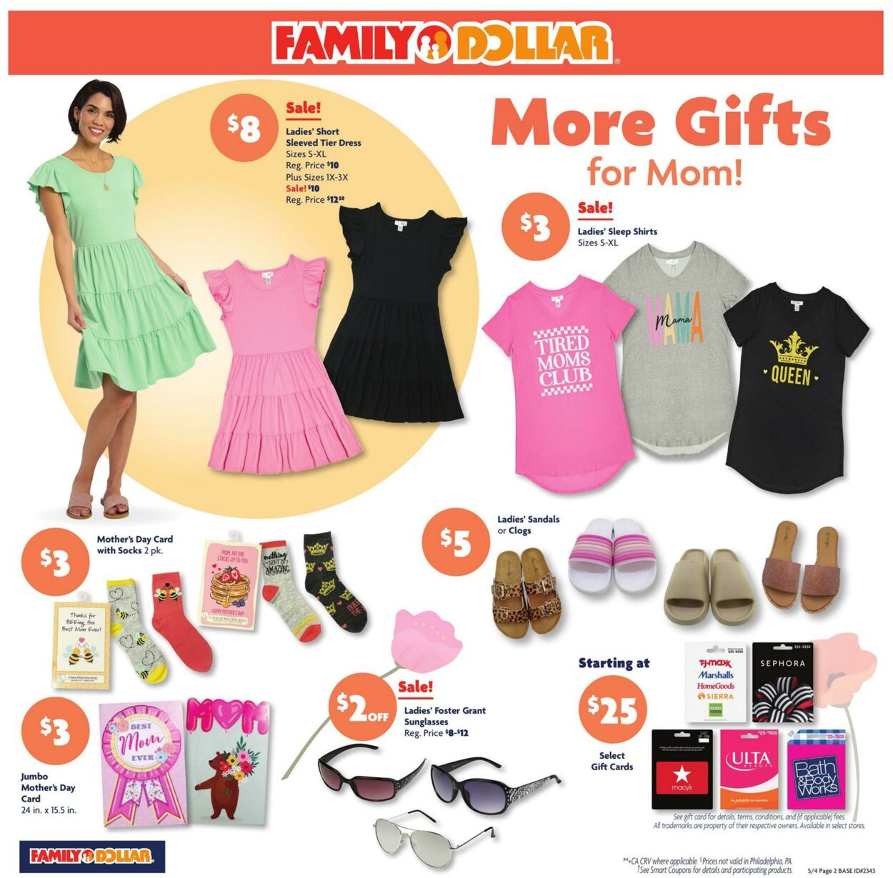 Catalogue Family Dollar from 05/04/2025