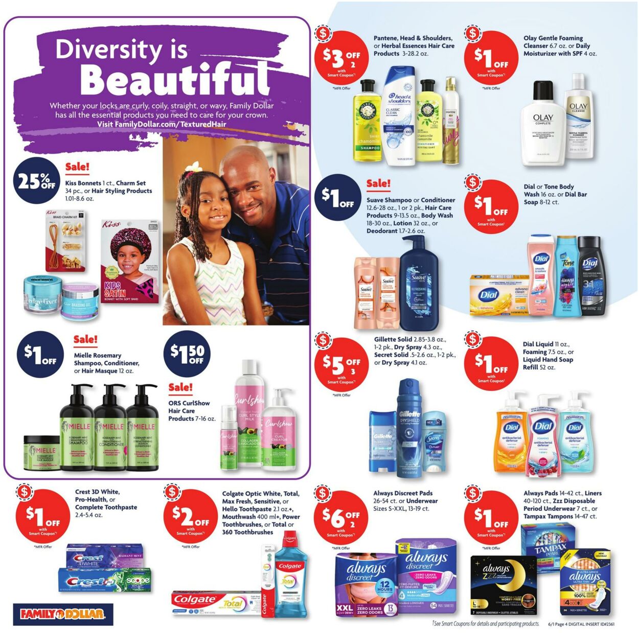 Catalogue Family Dollar from 06/01/2025