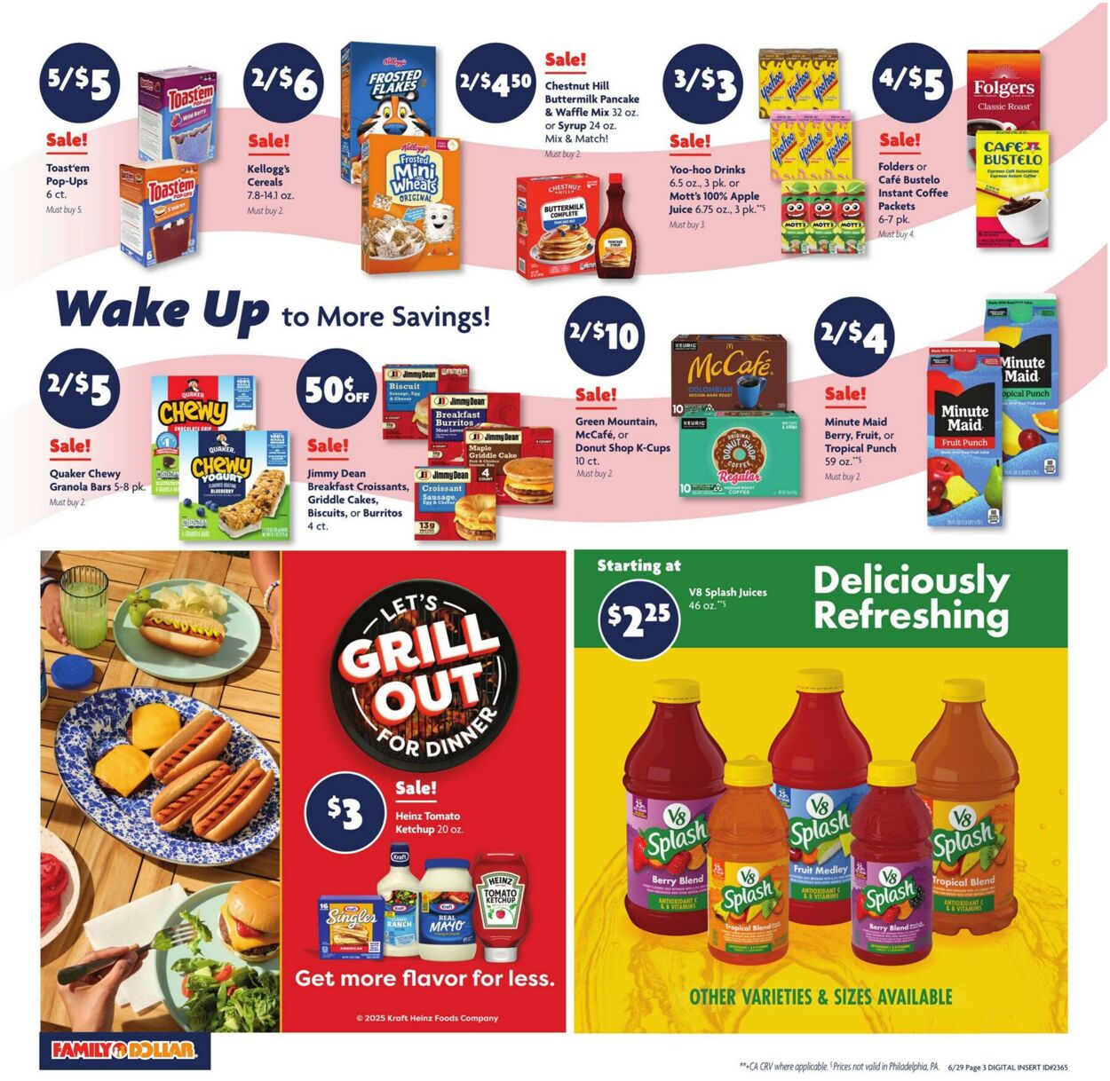 Catalogue Family Dollar from 06/29/2025