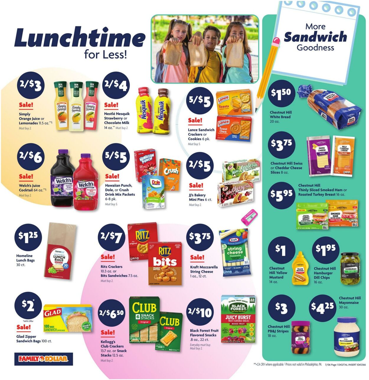 Catalogue Family Dollar from 07/06/2025