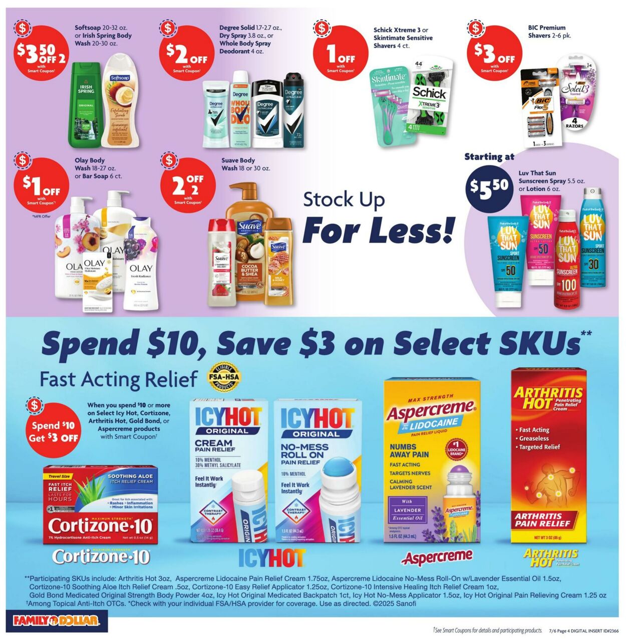 Catalogue Family Dollar from 07/06/2025