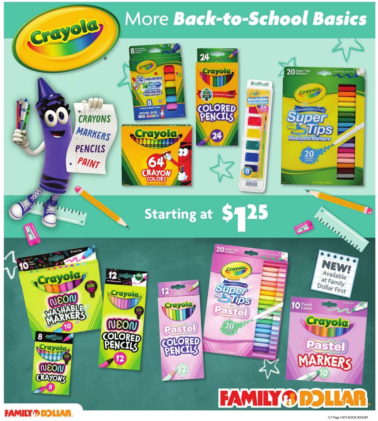 Catalogue Family Dollar from 07/07/2025