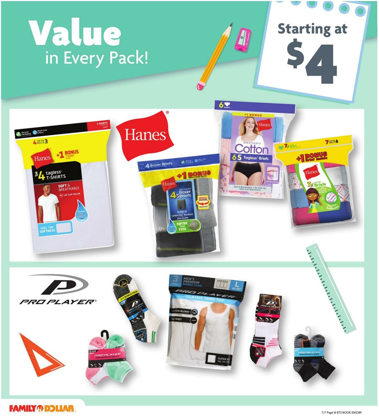 Catalogue Family Dollar from 07/07/2025