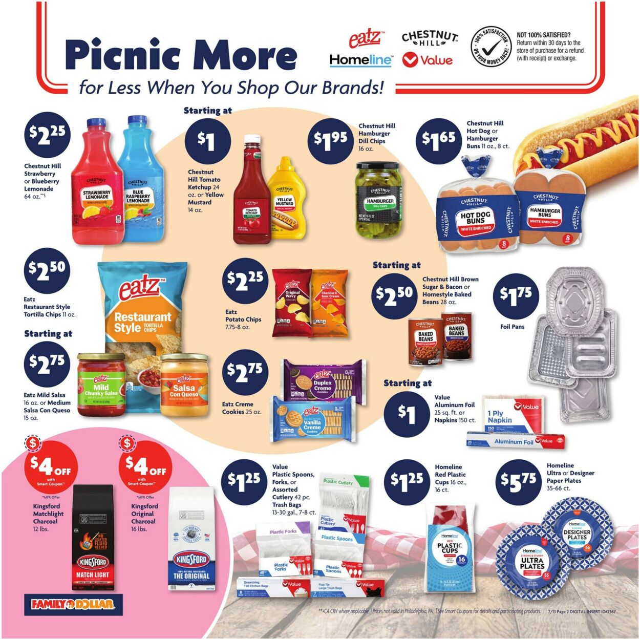 Catalogue Family Dollar from 07/13/2025