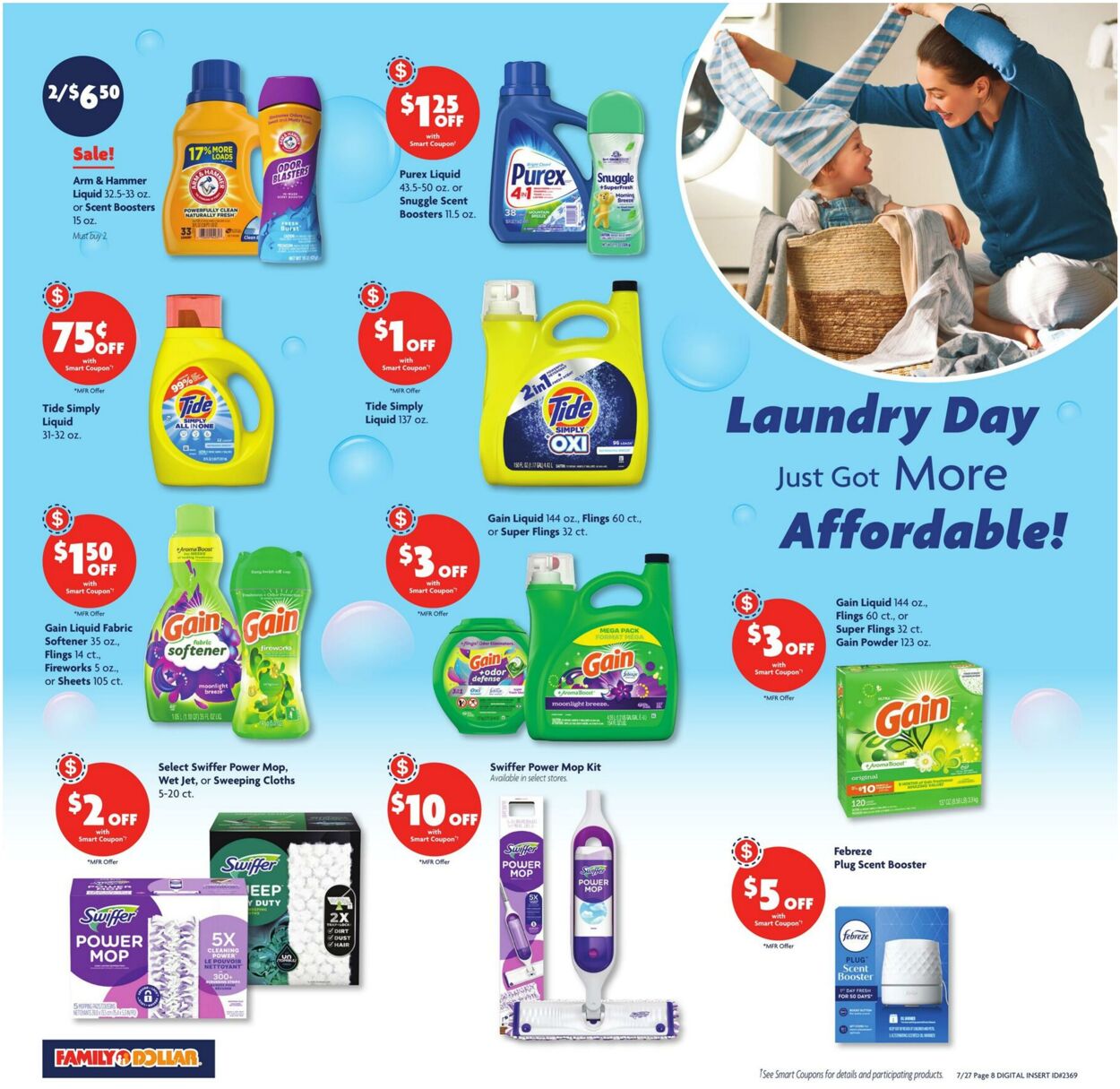 Catalogue Family Dollar from 07/27/2025