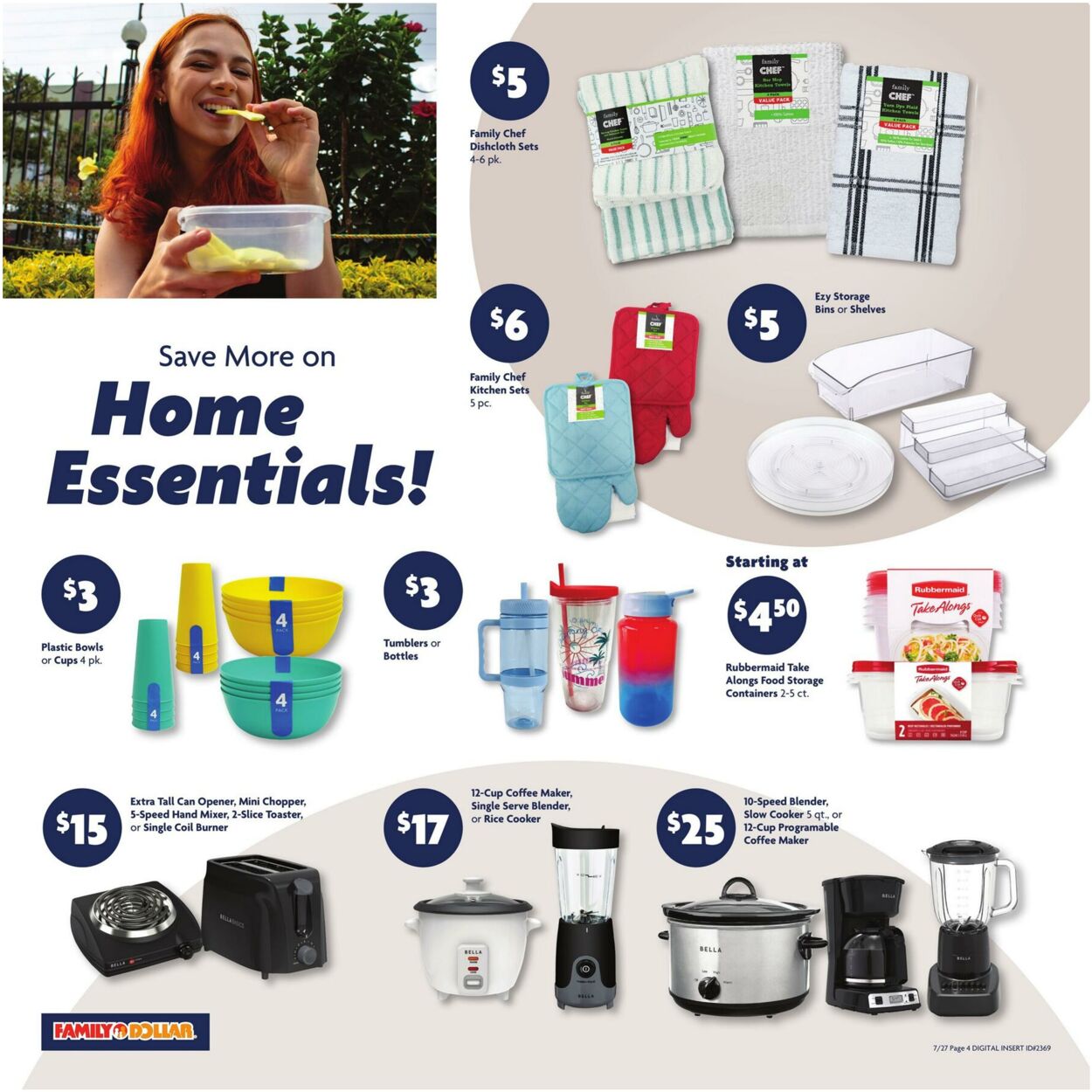 Catalogue Family Dollar from 07/27/2025