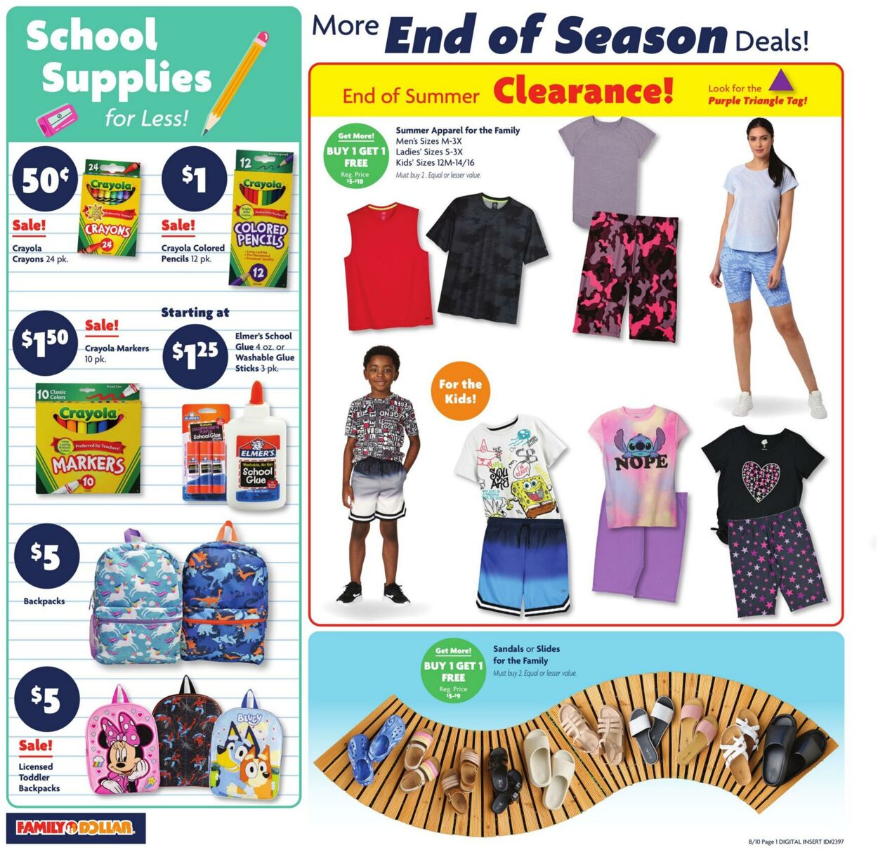 Catalogue Family Dollar from 08/10/2025