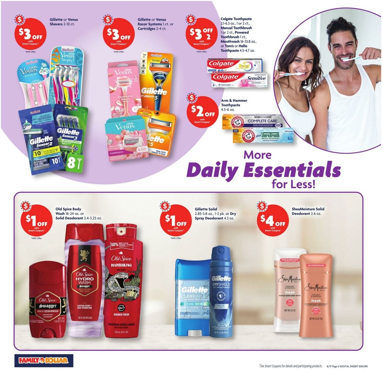 Catalogue Family Dollar from 08/17/2025