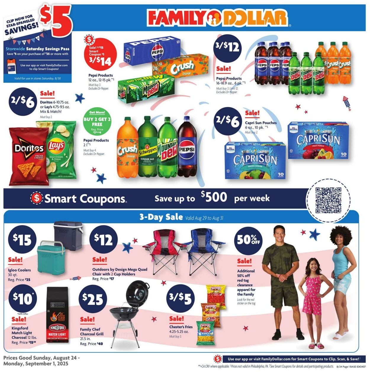 Catalogue Family Dollar from 08/24/2025