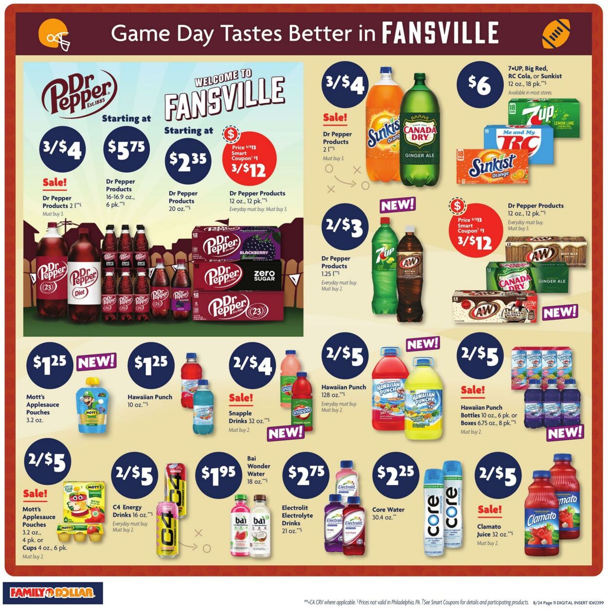 Catalogue Family Dollar from 08/24/2025