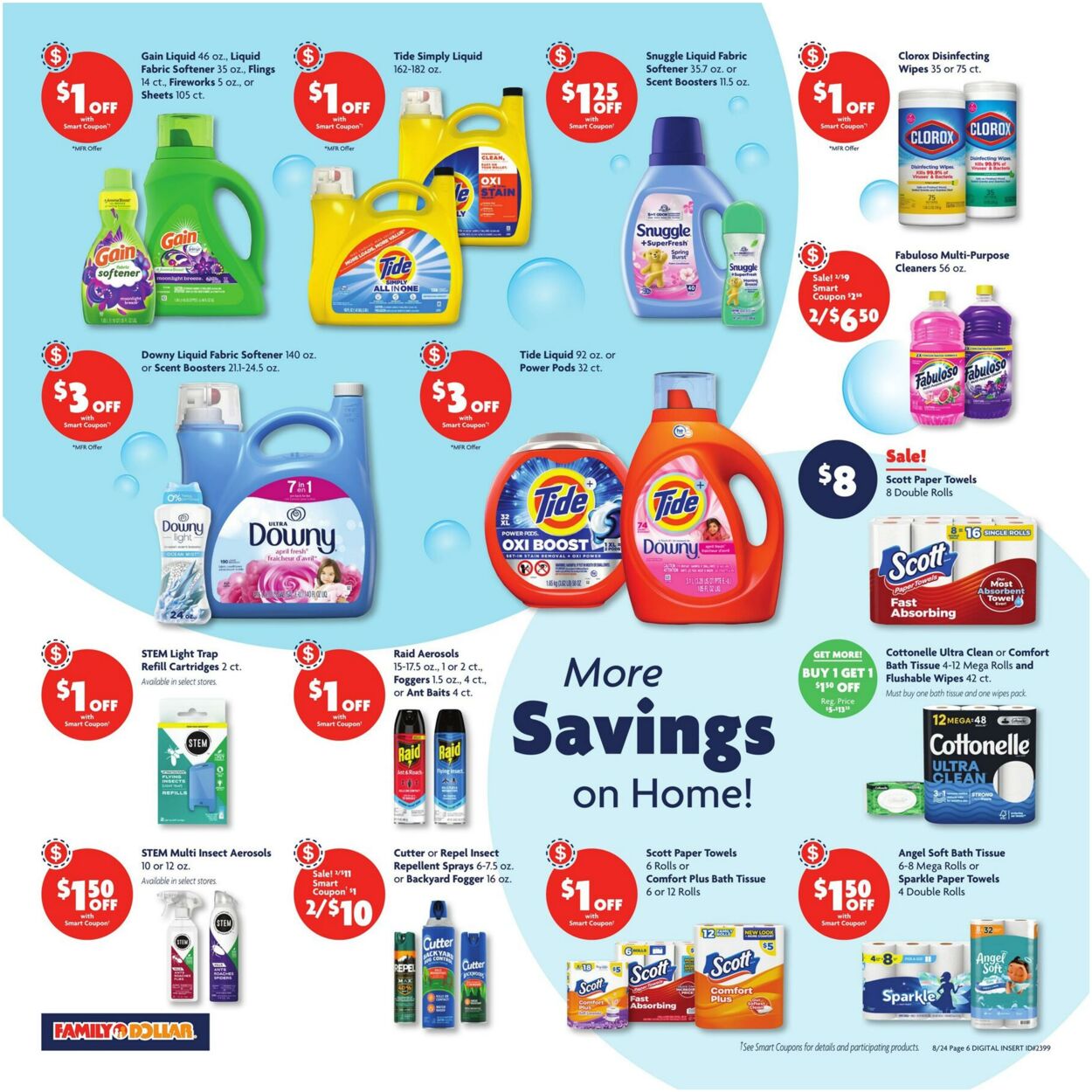 Catalogue Family Dollar from 08/24/2025