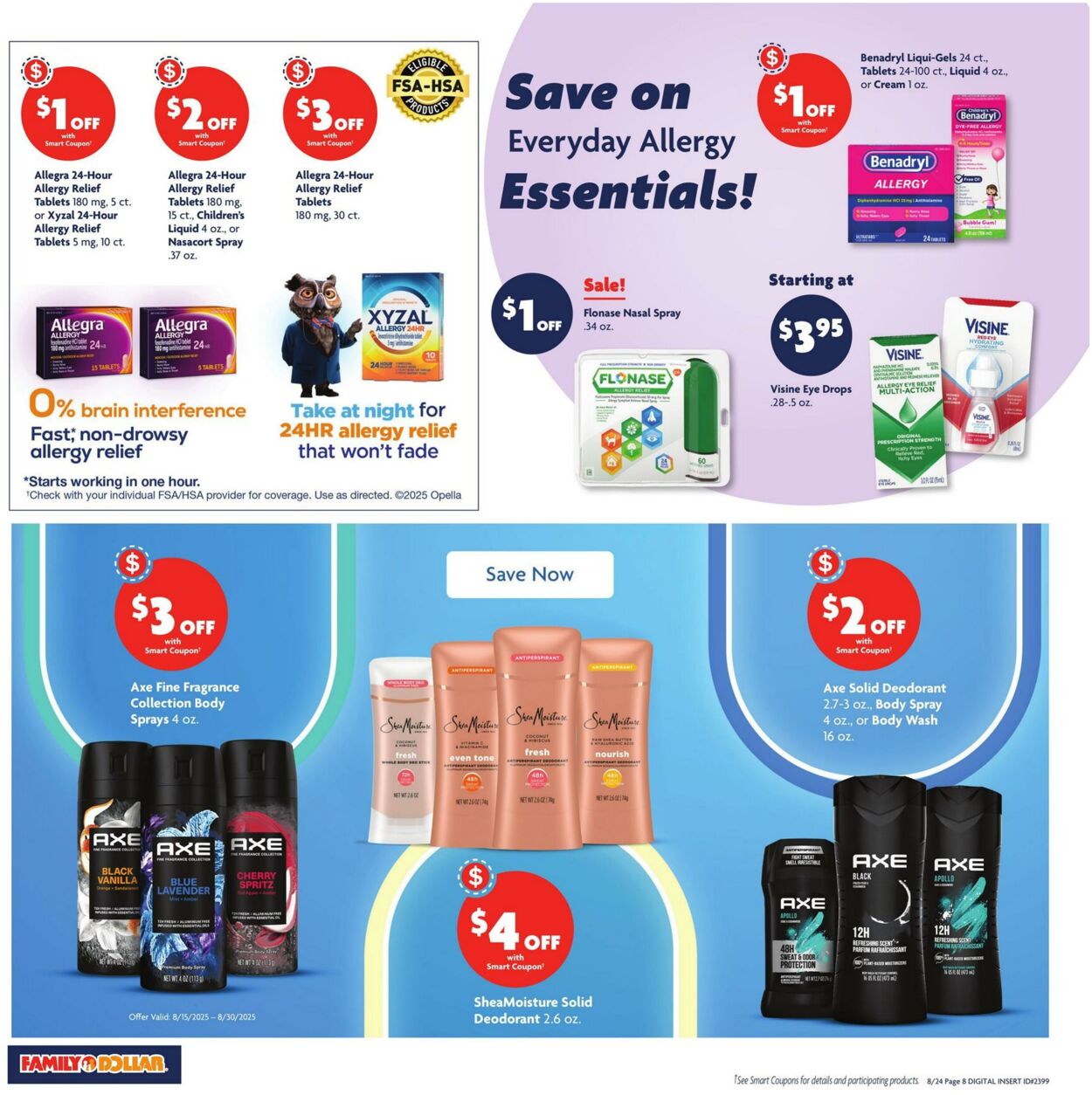 Catalogue Family Dollar from 08/24/2025