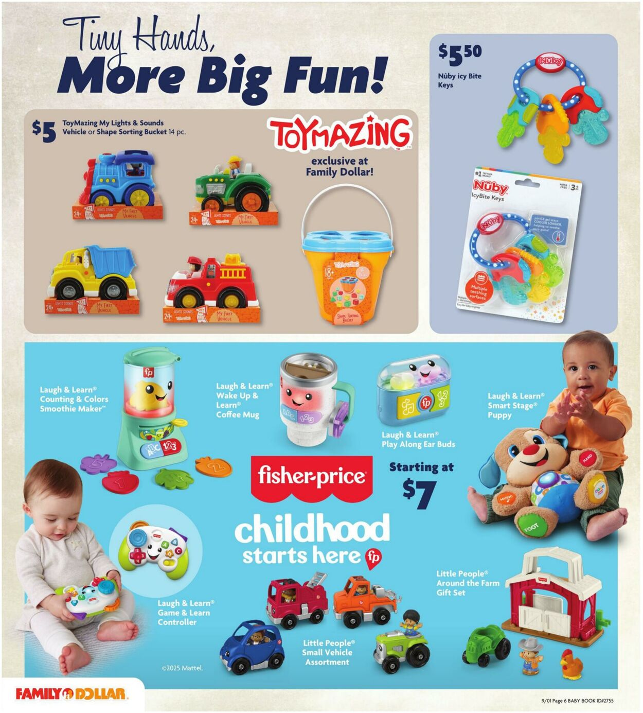 Catalogue Family Dollar from 09/01/2025