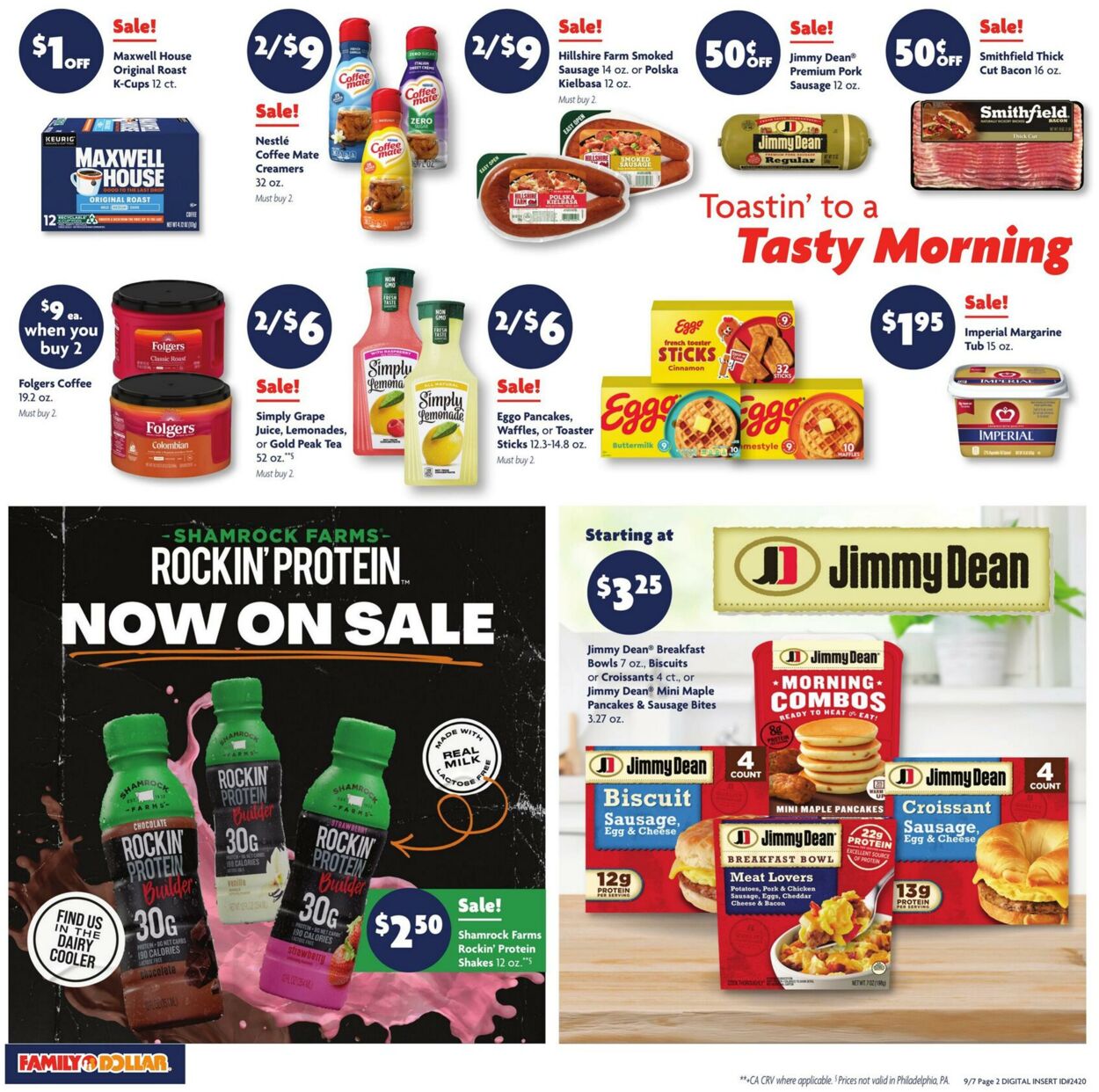 Catalogue Family Dollar from 09/07/2025