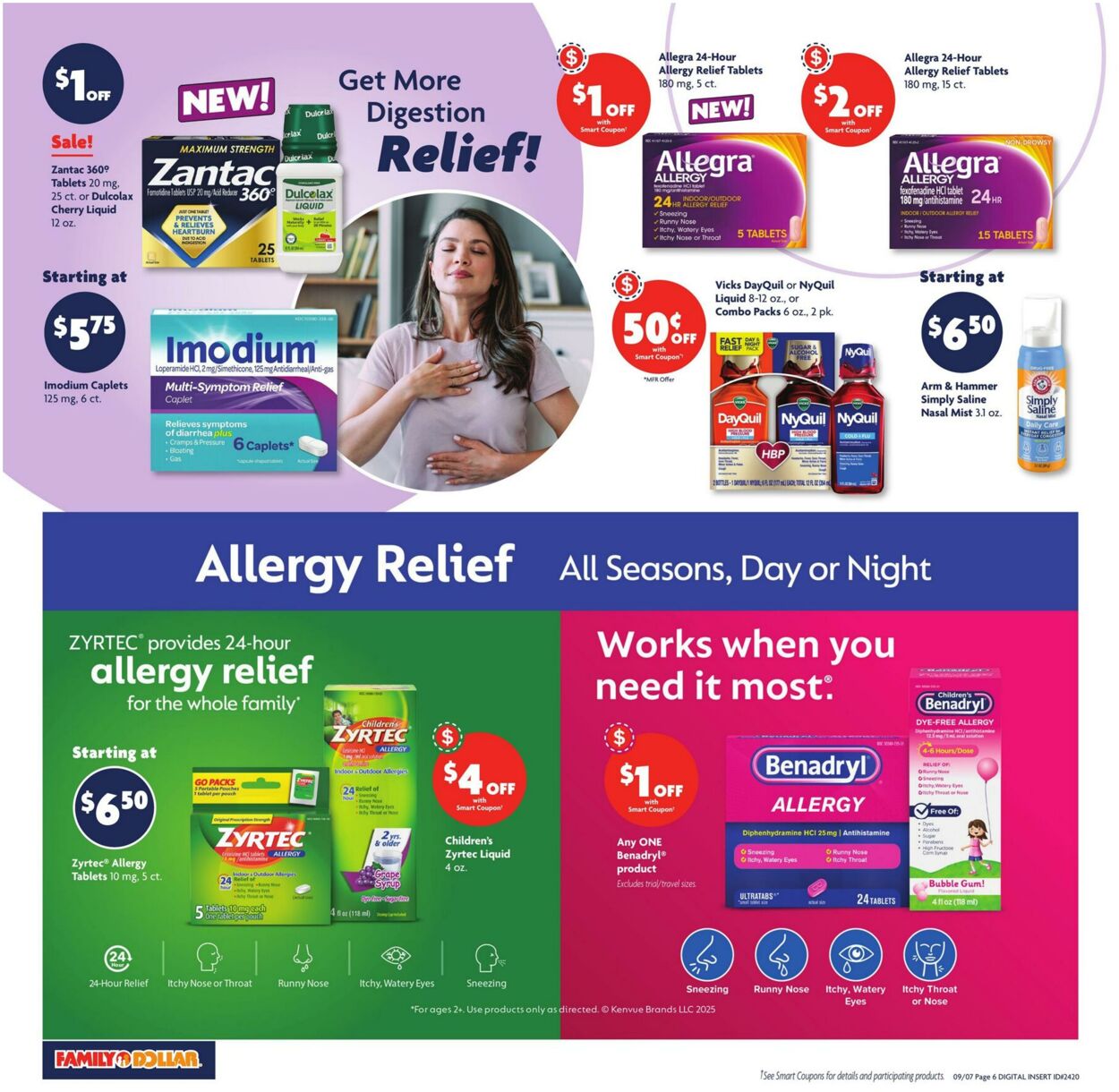 Catalogue Family Dollar from 09/07/2025