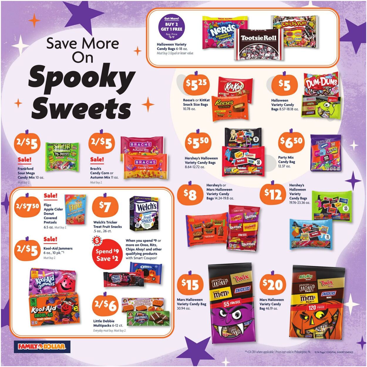 Catalogue Family Dollar from 09/14/2025
