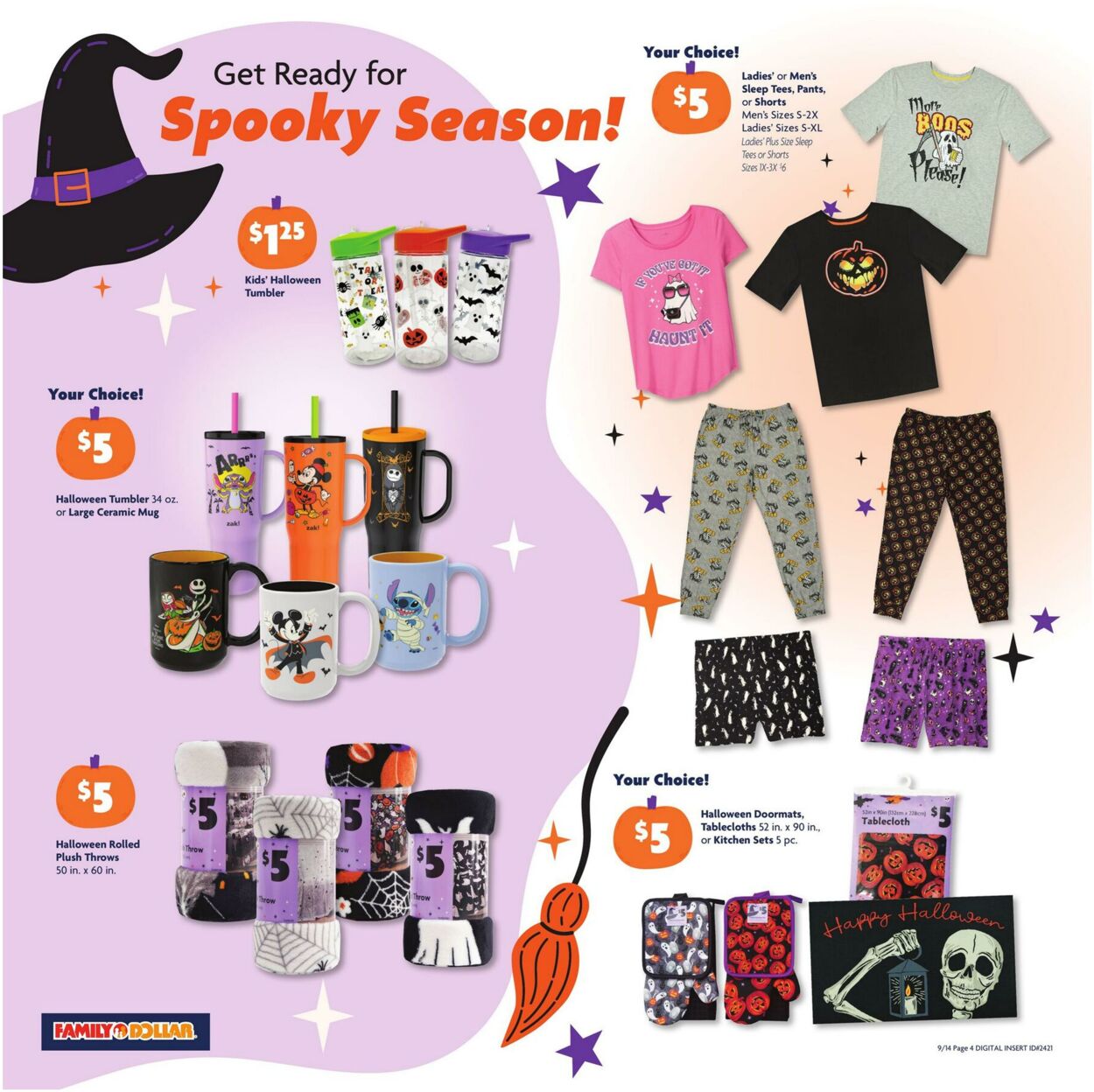 Catalogue Family Dollar from 09/14/2025