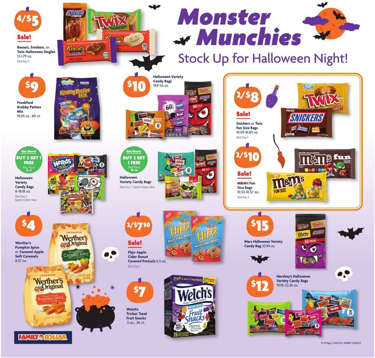 Catalogue Family Dollar from 09/21/2025