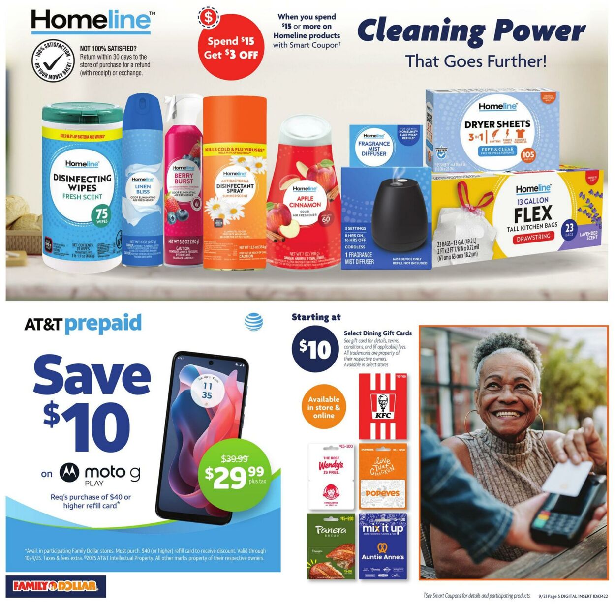 Catalogue Family Dollar from 09/21/2025