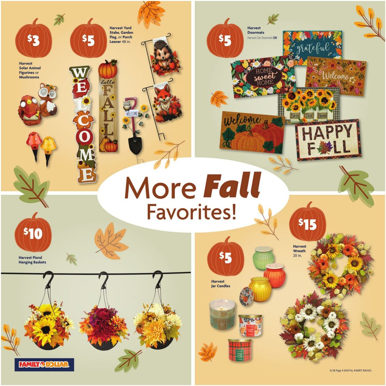 Catalogue Family Dollar from 09/28/2025
