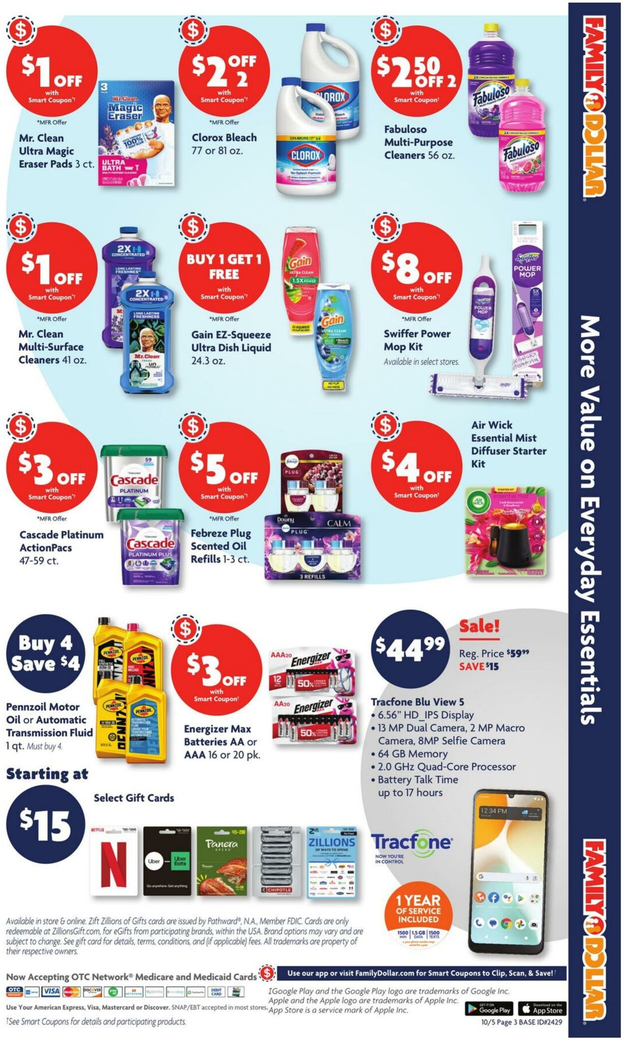 Catalogue Family Dollar from 10/05/2025