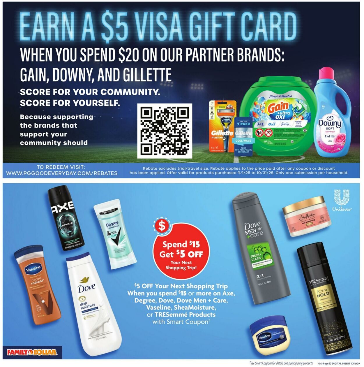Catalogue Family Dollar from 10/05/2025