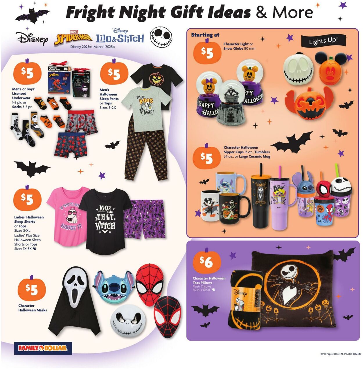 Catalogue Family Dollar from 10/12/2025
