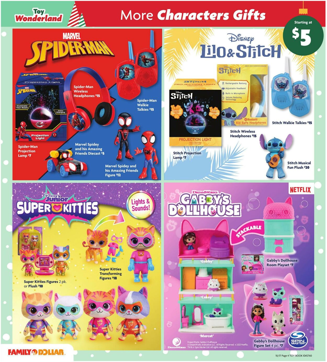 Catalogue Family Dollar from 10/17/2025