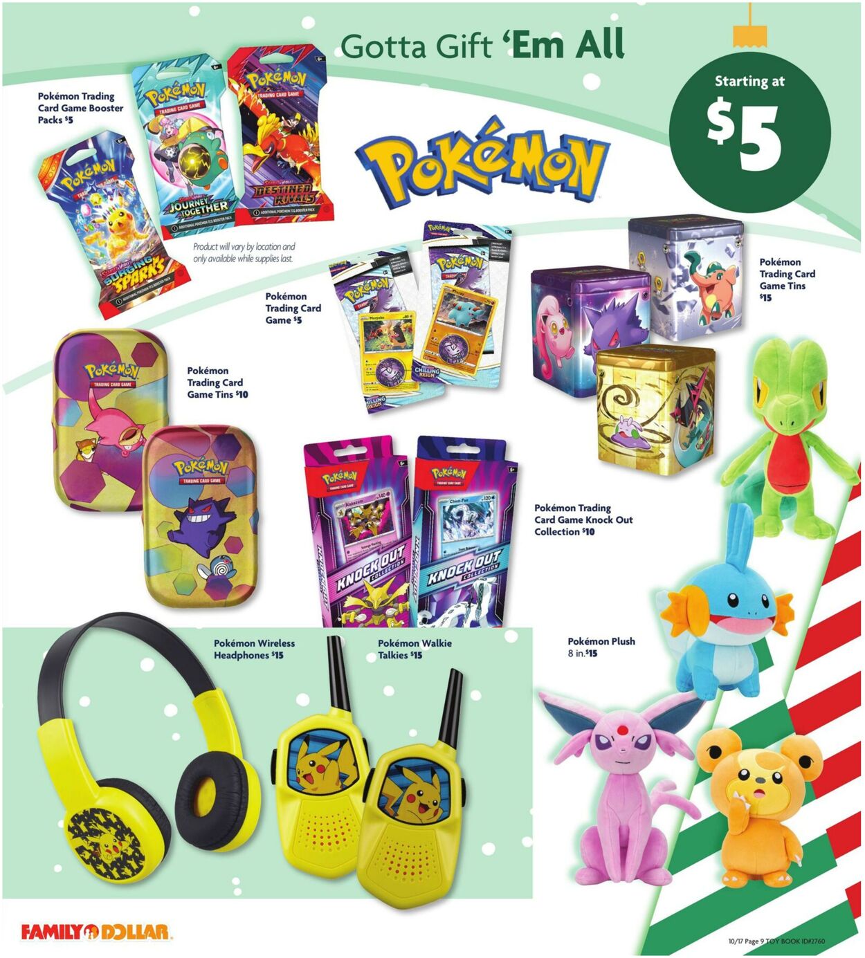 Catalogue Family Dollar from 10/17/2025