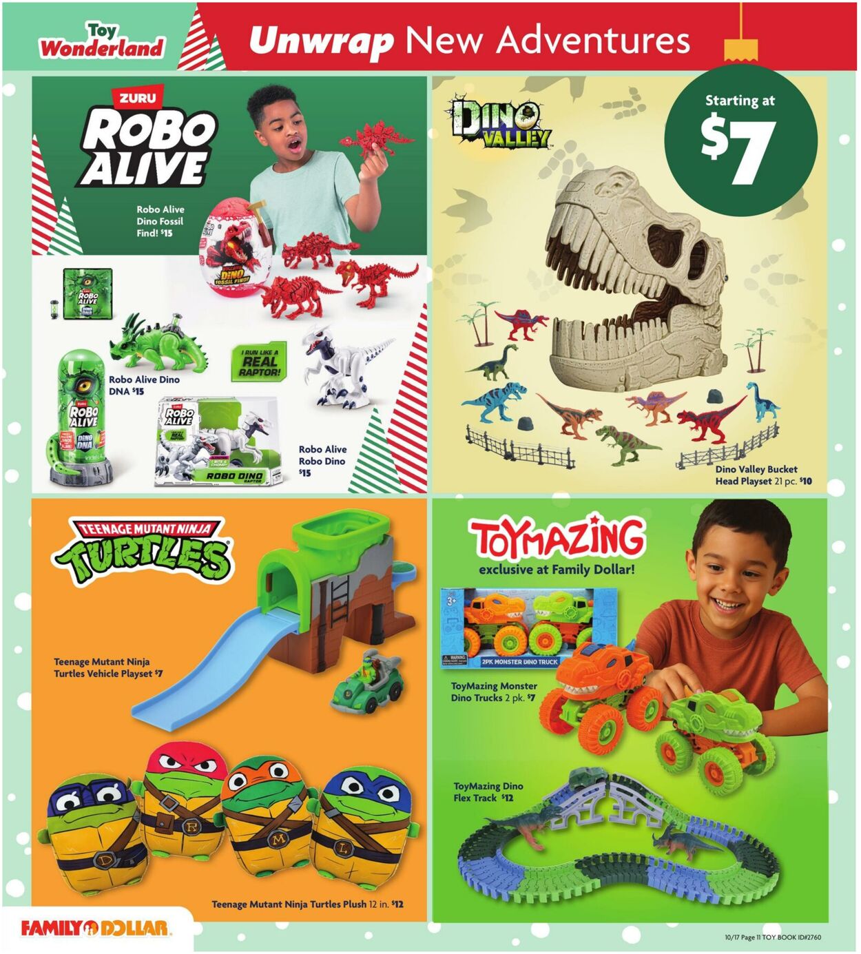 Catalogue Family Dollar from 10/17/2025