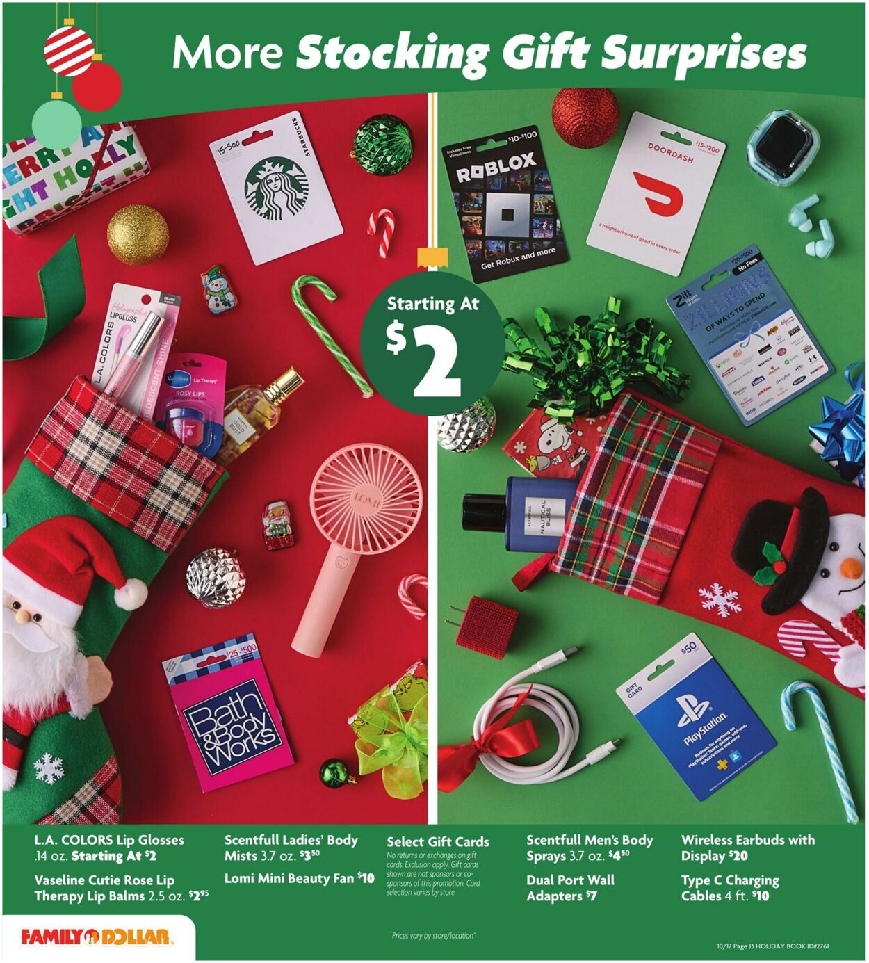 Catalogue Family Dollar from 10/17/2025