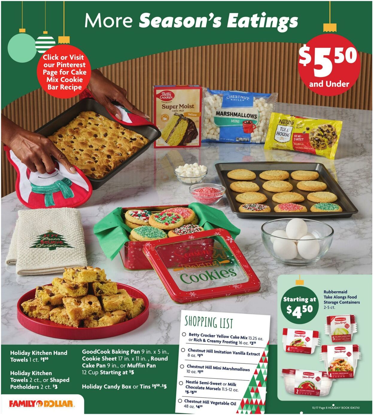 Catalogue Family Dollar from 10/17/2025