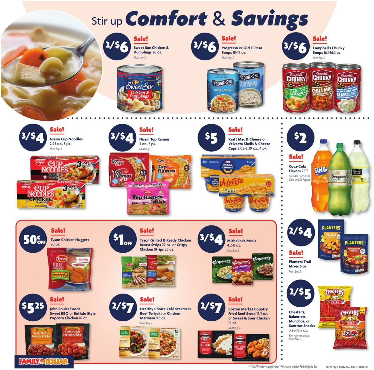 Catalogue Family Dollar from 10/19/2025