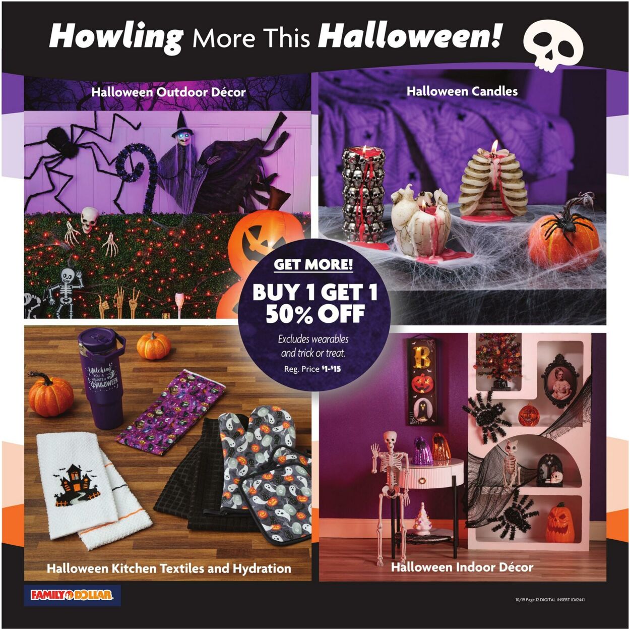 Catalogue Family Dollar from 10/19/2025