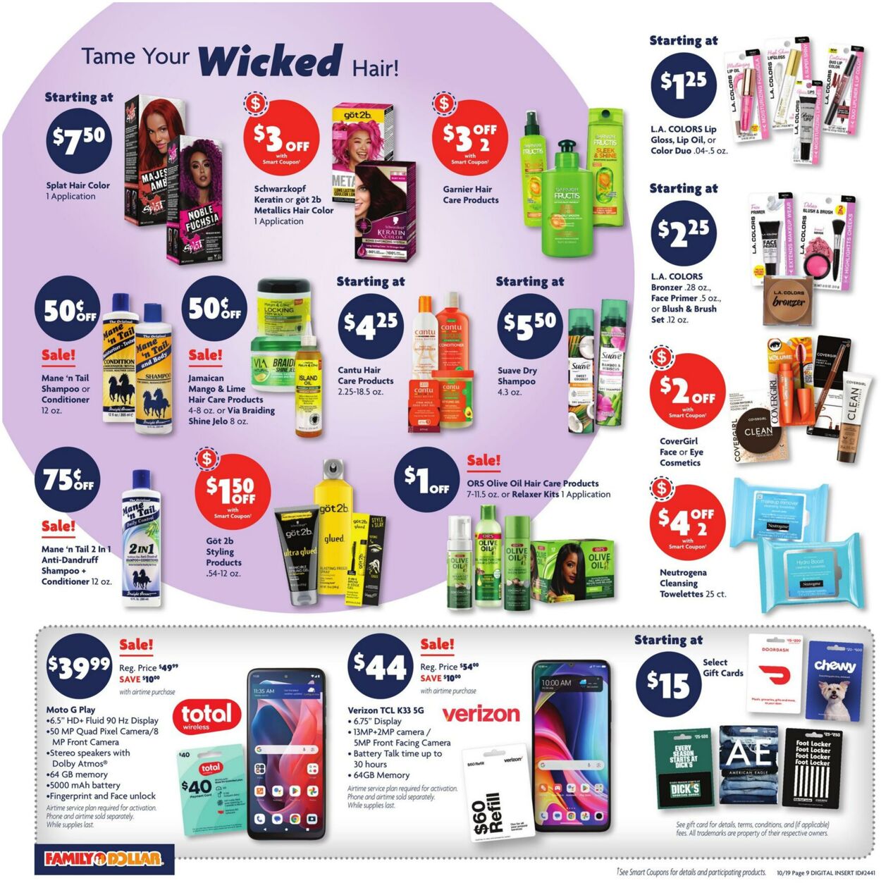 Catalogue Family Dollar from 10/19/2025