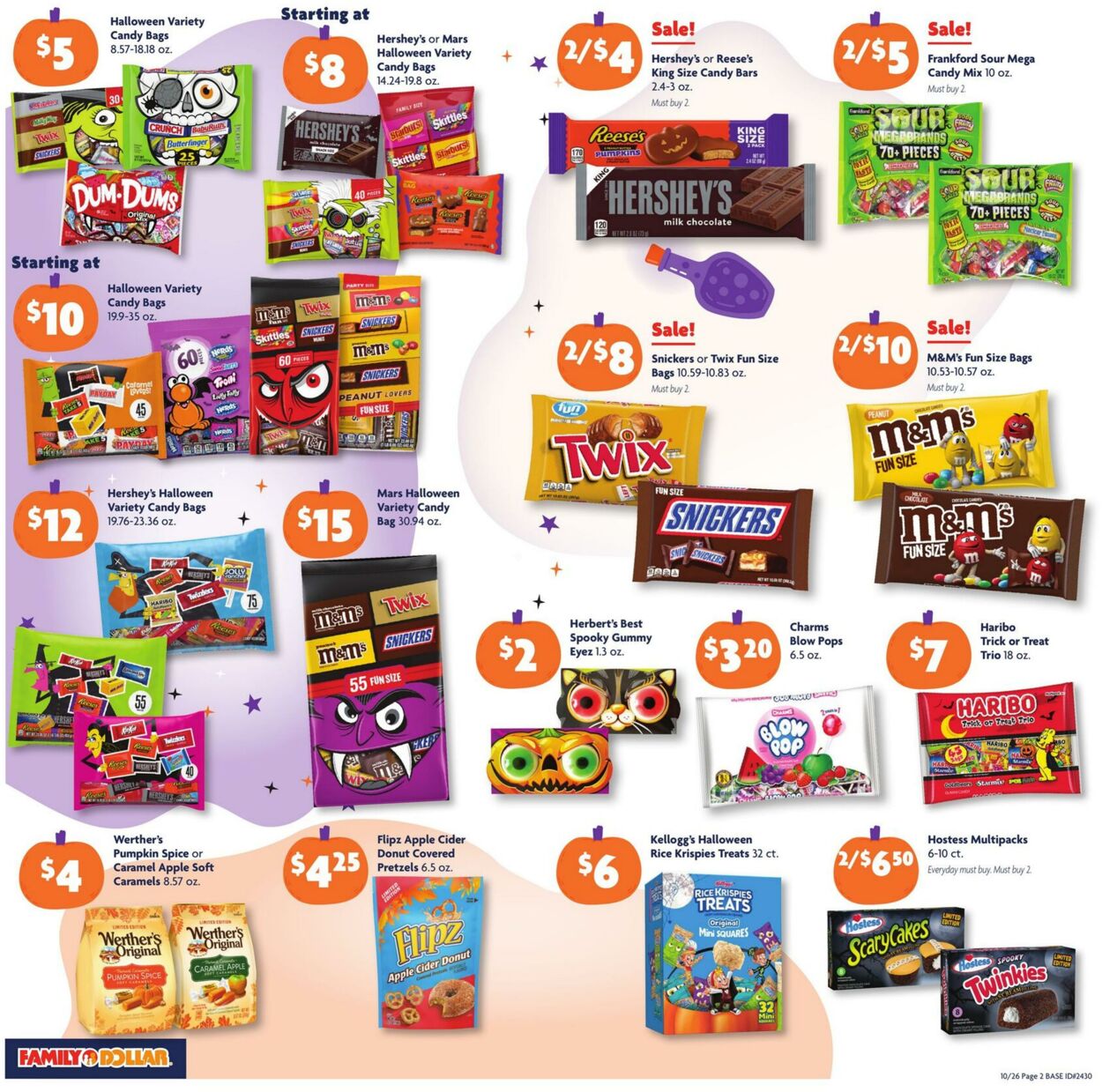 Catalogue Family Dollar from 10/26/2025