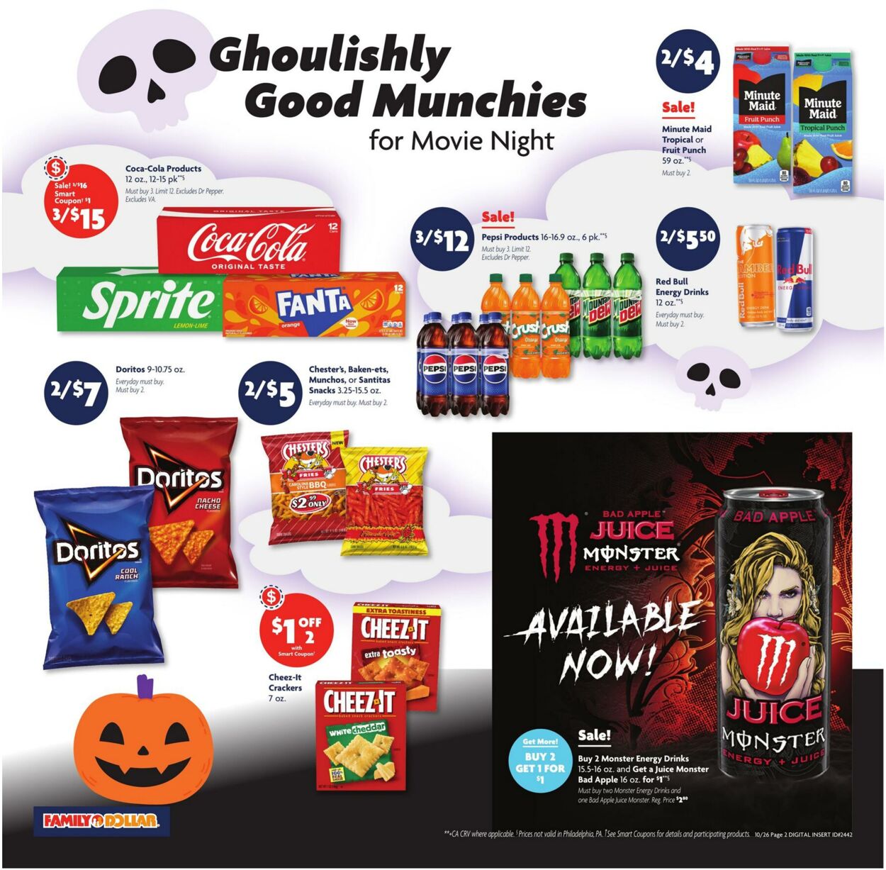 Catalogue Family Dollar from 10/26/2025