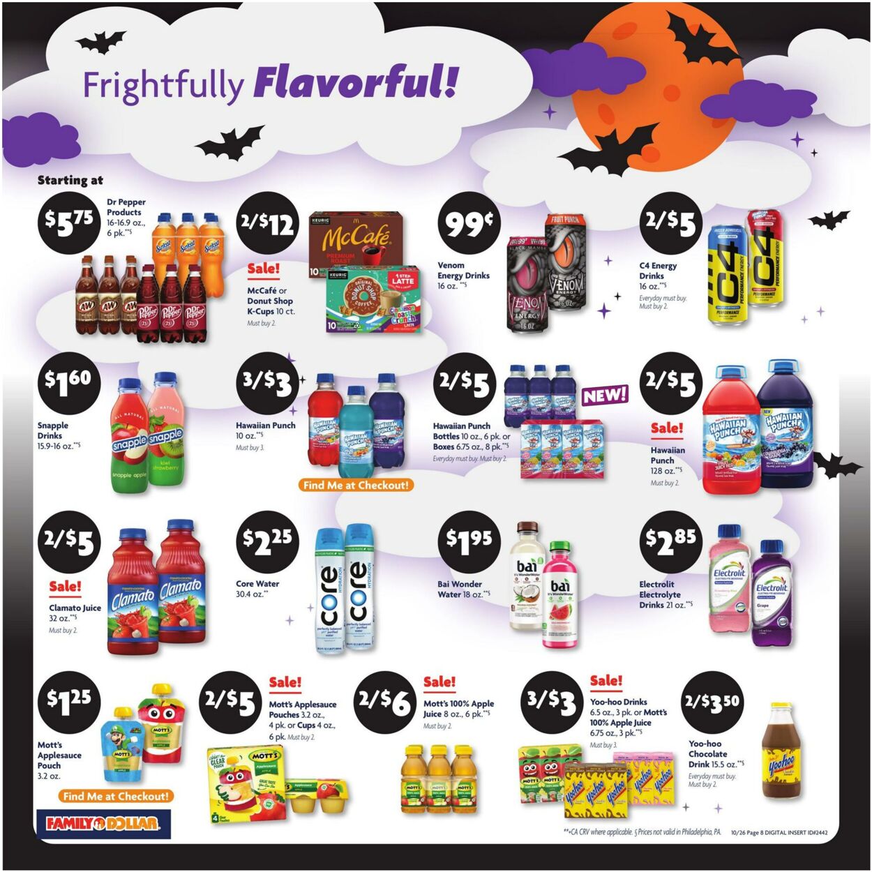 Catalogue Family Dollar from 10/26/2025
