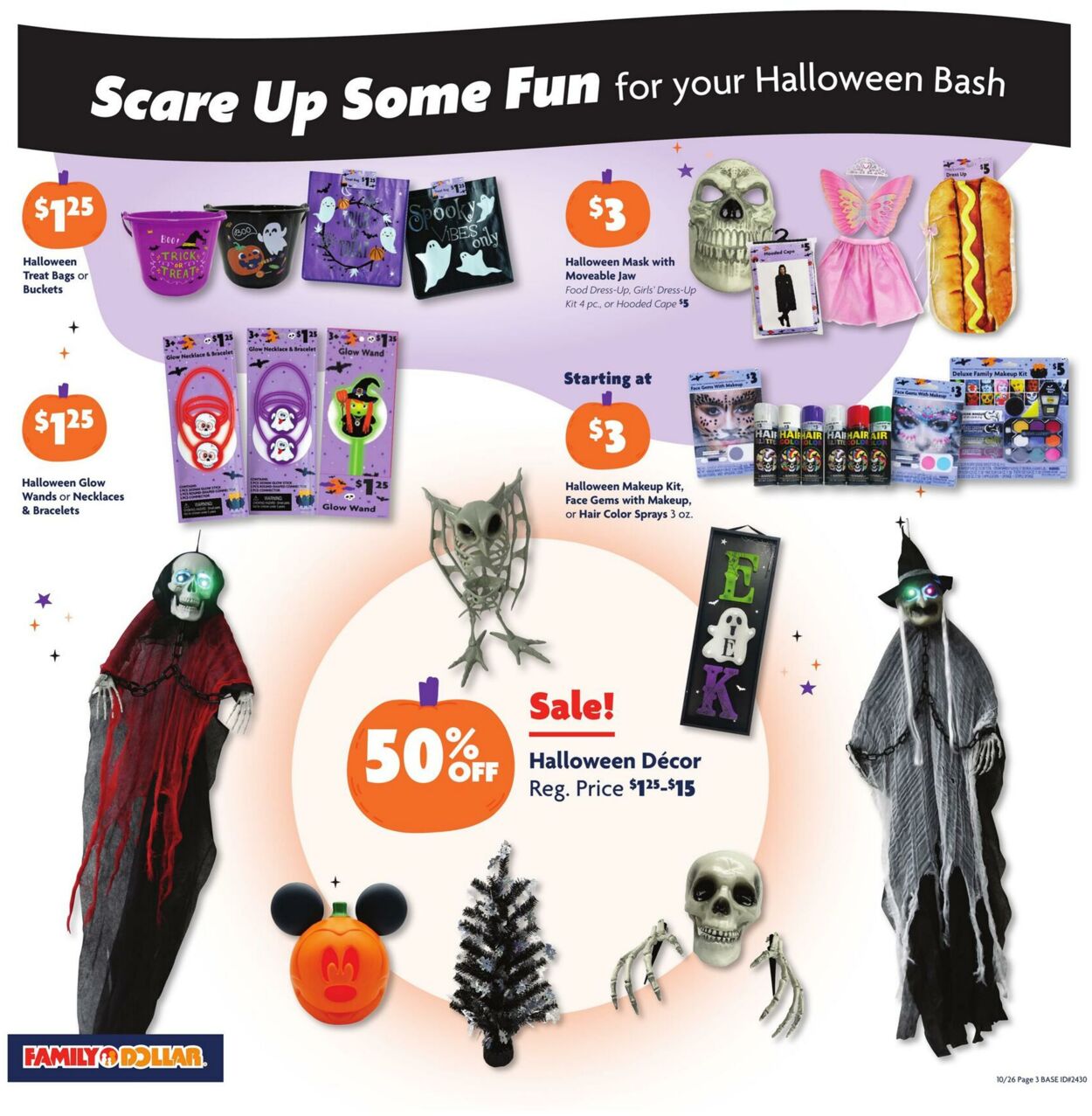 Catalogue Family Dollar from 10/26/2025
