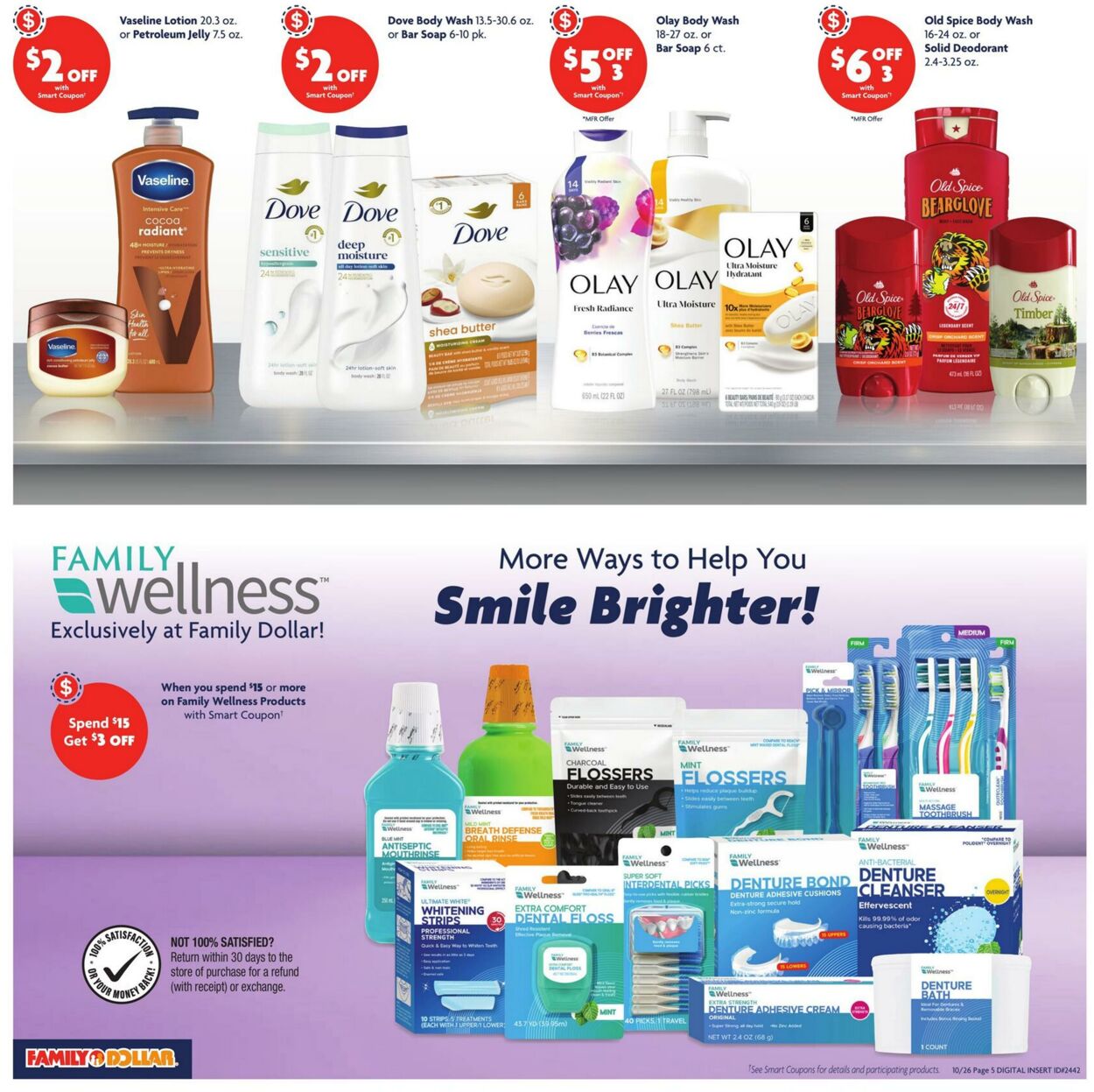 Catalogue Family Dollar from 10/26/2025