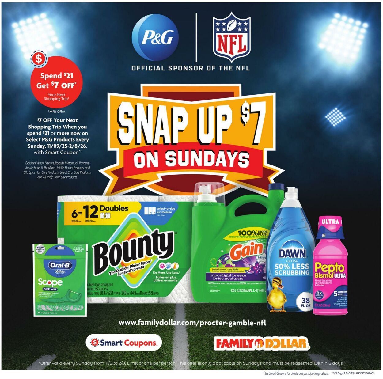 Catalogue Family Dollar from 11/09/2025