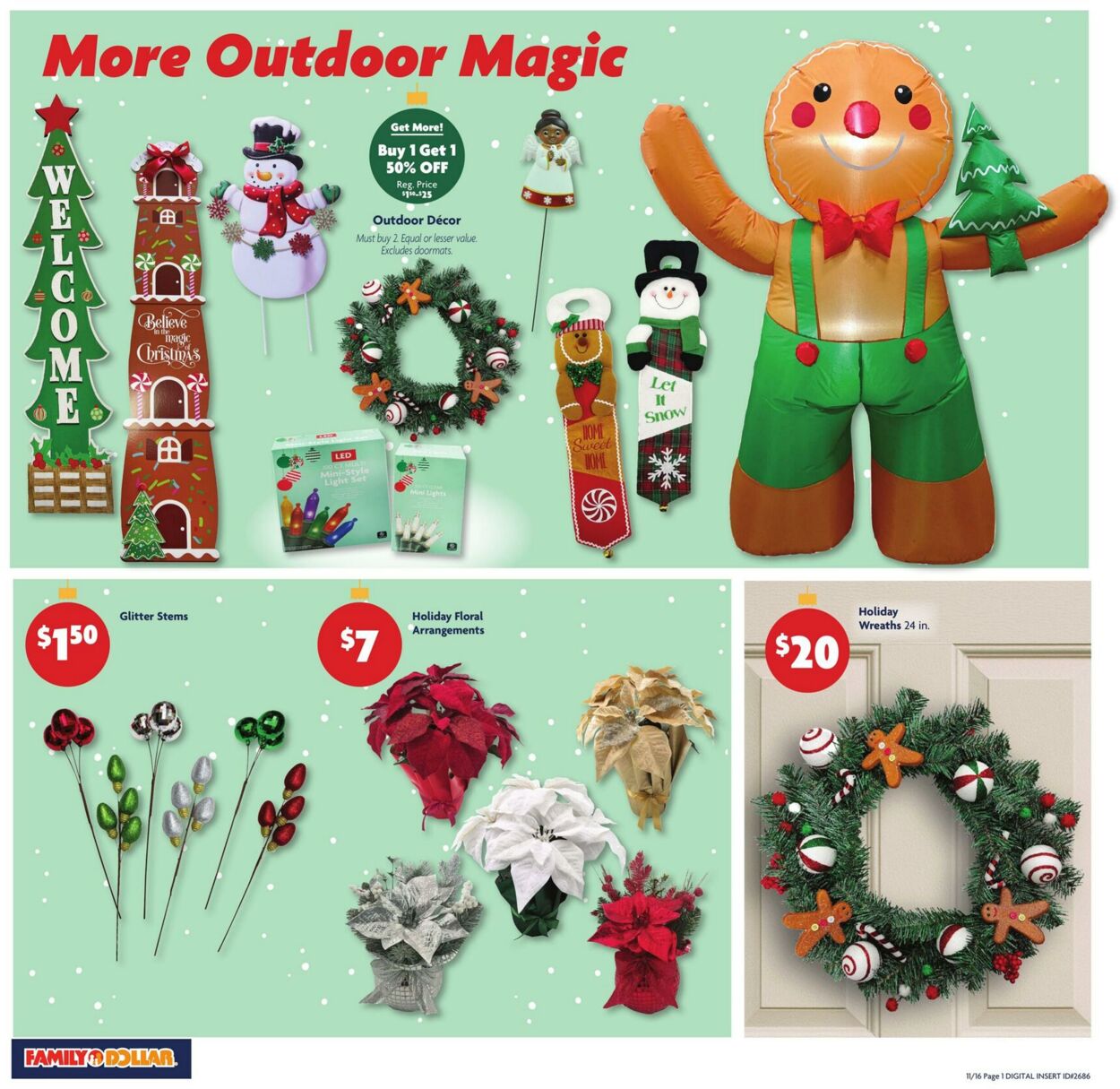 Catalogue Family Dollar from 11/16/2025