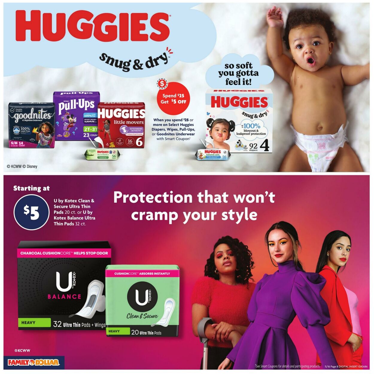Catalogue Family Dollar from 11/16/2025
