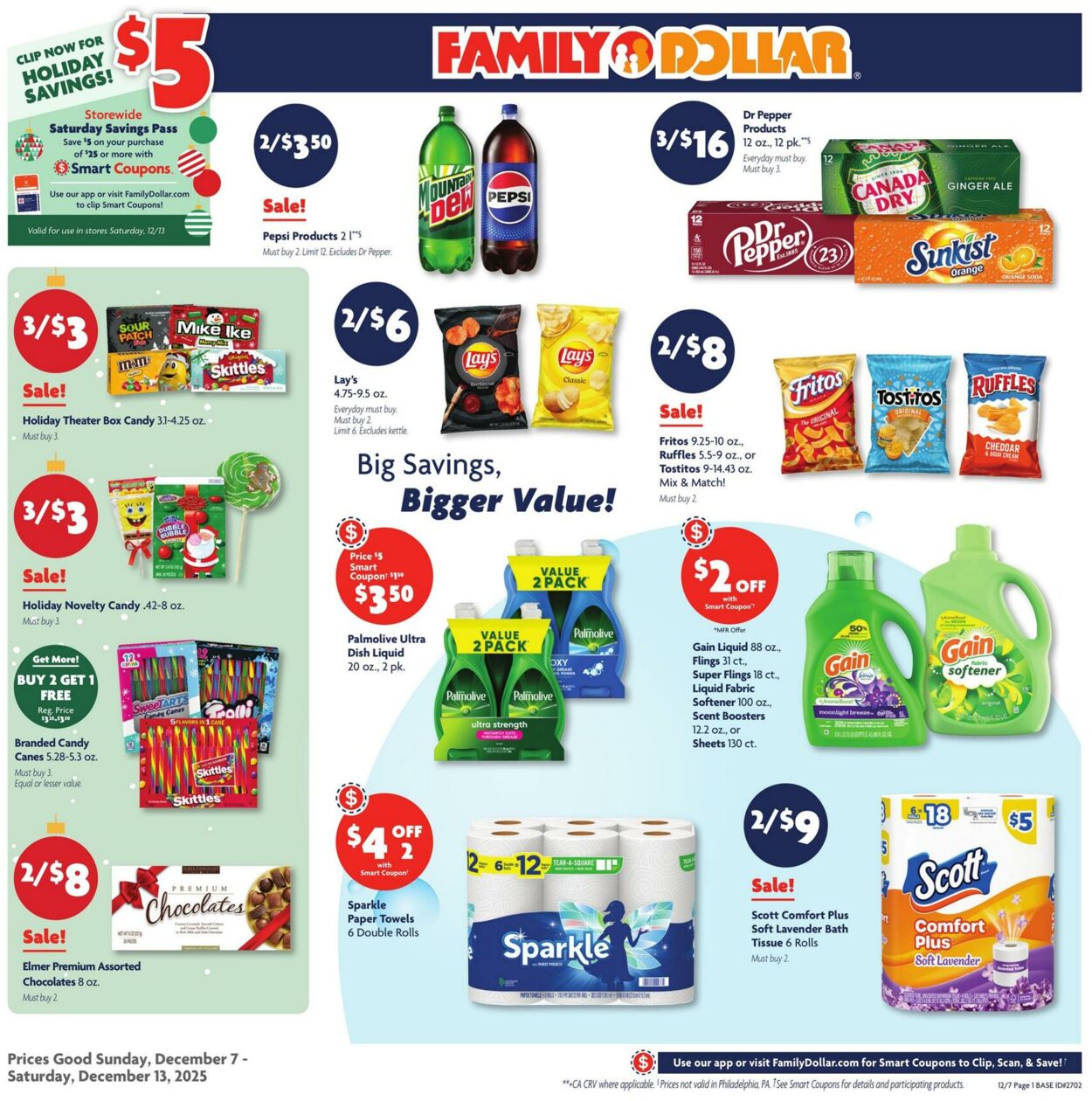 Catalogue Family Dollar from 12/07/2025